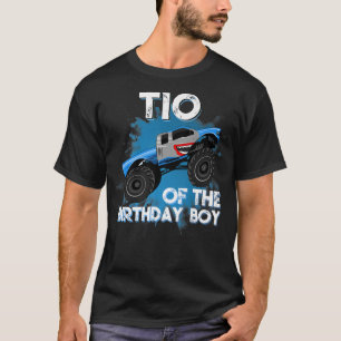 Tio des Geburtstagskinder-Monsters Truck Birthday T-Shirt