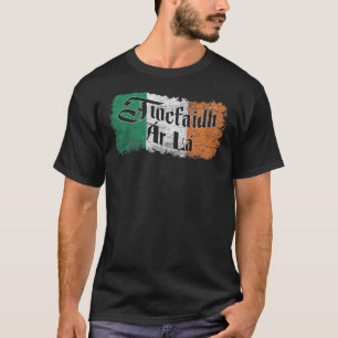 Tiocfaidh Ar La - Vintag Irland - Irish Flag Shir T-Shirt