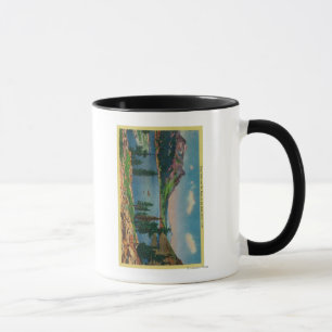 Tioga See und Mt. Dana in der hohen Sierra Tasse