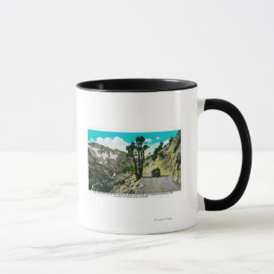 Tioga Straßen-hohe Sierra zwischen Tahoe und Tasse