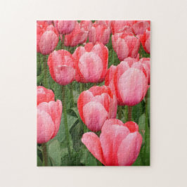 Tip Toe Thru the Tulips Puzzle, 11" x 14", 252 Tei