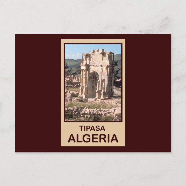 Tipasa Algeria Postkarte (Vorderseite)
