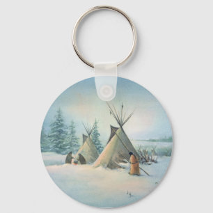TIPI-LAGERSQUAW durch SHARON SHARPE Schlüsselanhänger