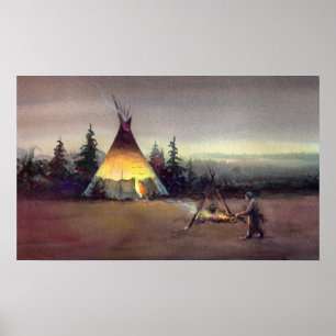 TIPI-LICHTER durch SHARON SHARPE Poster