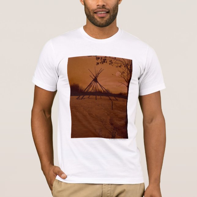 Tipi-Rahmen T-Shirt (Vorderseite)