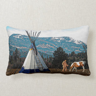 Tipi - Winter Camp Lendenkissen