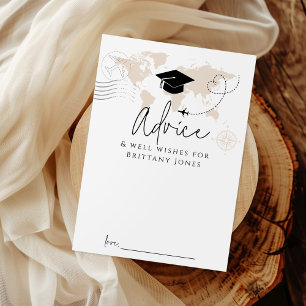 Tipp World Map Reise Abschluss Spielkarte Einladung