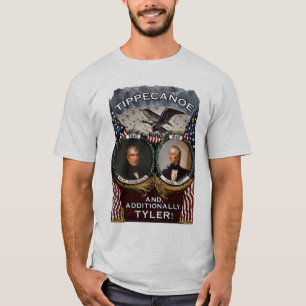 Tippecanoe das helle Shirt 1840 der Wahl-Männer