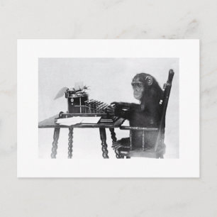 Tippenaffe Postkarte