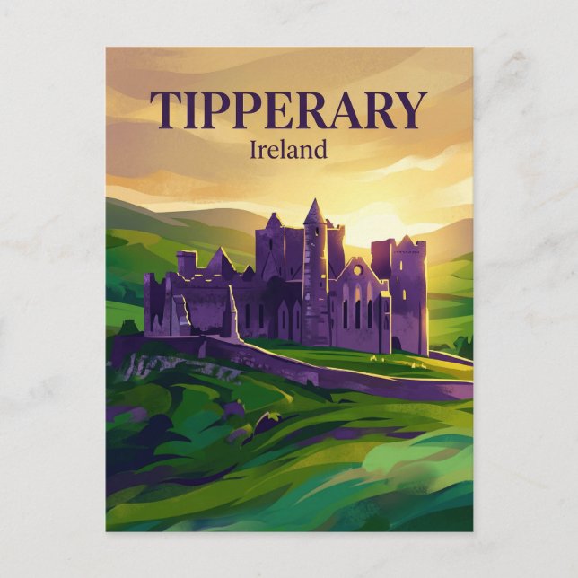 Tipperary Irland Postkarte (Vorderseite)