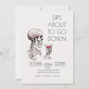 Tipps, wie man das erwachsene Halloween-Fest abbau Einladung