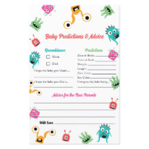 Tipps zum kleinen Monster-Baby-Duschspiel