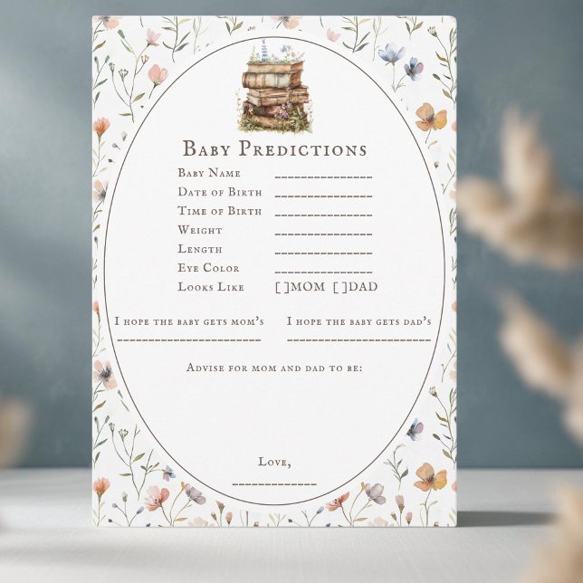 Tipps zur Wildblume von Babydusche Einladung (Von Creator hochgeladen)