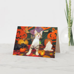Tippy's Big Scare - Halloween Card Karte
