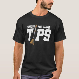 Tips anzeigen Dart Player Dartboard Tr T-Shirt