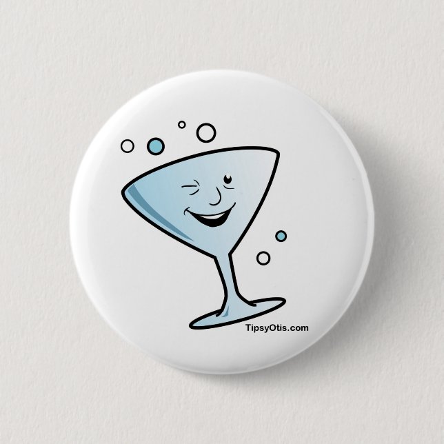 Tipsy Otis-Knopf!! Button (Vorderseite)