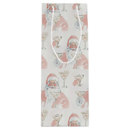 Tipsy Santa Geschenktüte Für Weinflaschen
