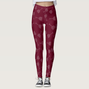 Tipsy Wein-Gläser Leggings