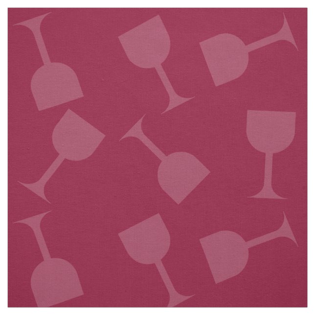 Tipsy Wein-Gläser Stoff (Muster)