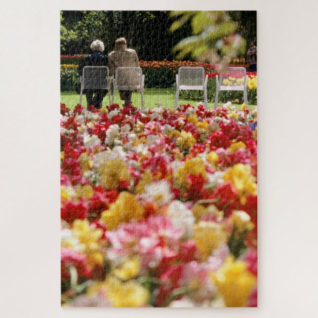 Tiptoe, in den Tulpen. (Vertikal)