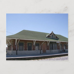 Tipton Bahnhof Postkarte