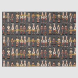 Tiptop Nutcracker Kings Musical Staff Seidenpapier