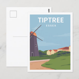 Tiptree Essex Berühmte Reiseort-Illustration Postkarte