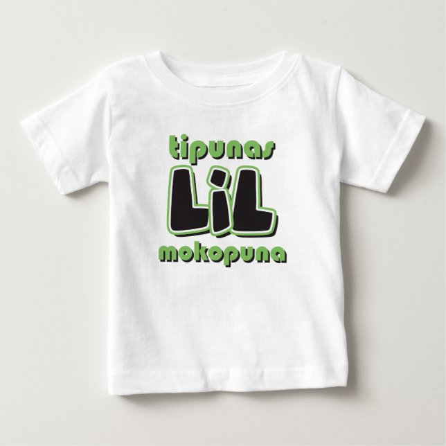 Tipunas LIL Mokopuna Baby T-shirt (Vorderseite)