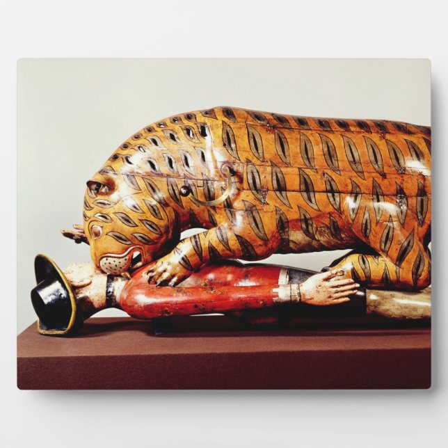 Tipu's Tiger, c.1790 (Holz) Fotoplatte (Vorderseite)