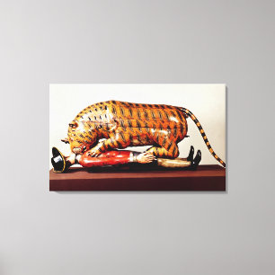 Tipus Tiger, c.1790 (Holz) Leinwanddruck