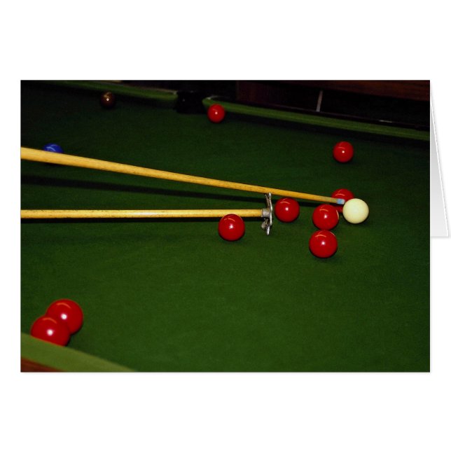 Tir de billard (Devant horizontal)
