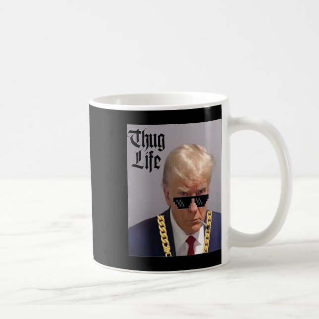 Tir de Mug - Trump Tir de Mug - voyou de la vie -  (Droite)