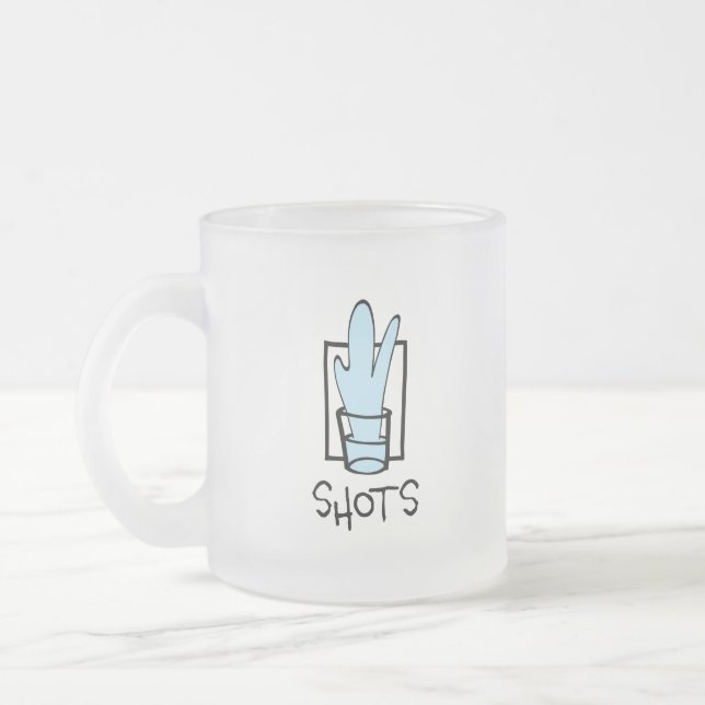 Tirages Verre givré Mug (Gauche)