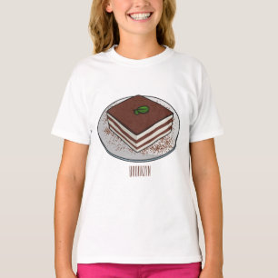 Tiramisu cake Cartoon T-Shirt