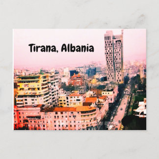 Tirana Albanien Postcard Postkarte