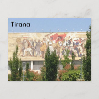 Tirana Postkarte