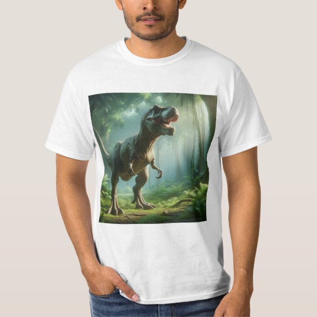 Tiranosaurio Rex: El Rey de los Dinosaurios T-Shirt (Vorderseite)