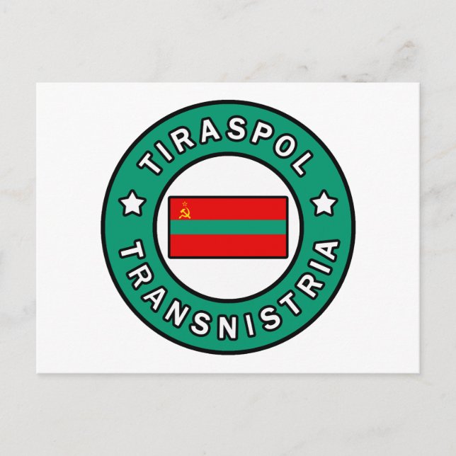 Tiraspol Transnistria Postkarte (Vorderseite)