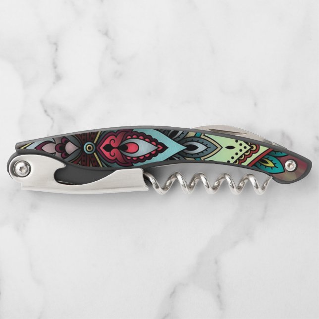 Tire-bouchon Abstrait (Devant)