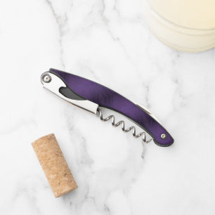 Tire-bouchon Acceptation Motif Boho violet écectique