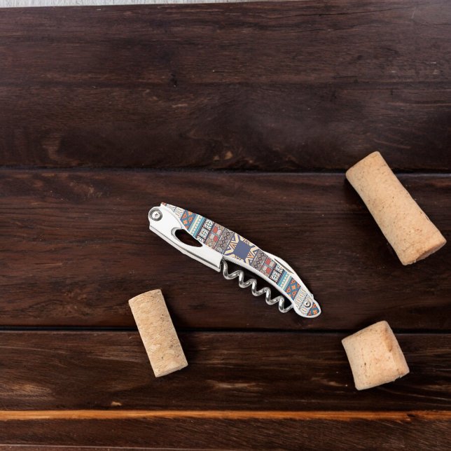 Tire-bouchon Art De Style Traditionnel (Corkscrew Bottle Opener)