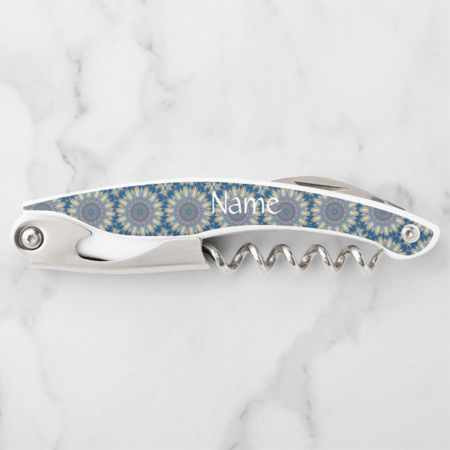Tire-bouchon Blue Chakra Kaleidoscope Thunder_Cove (Devant)