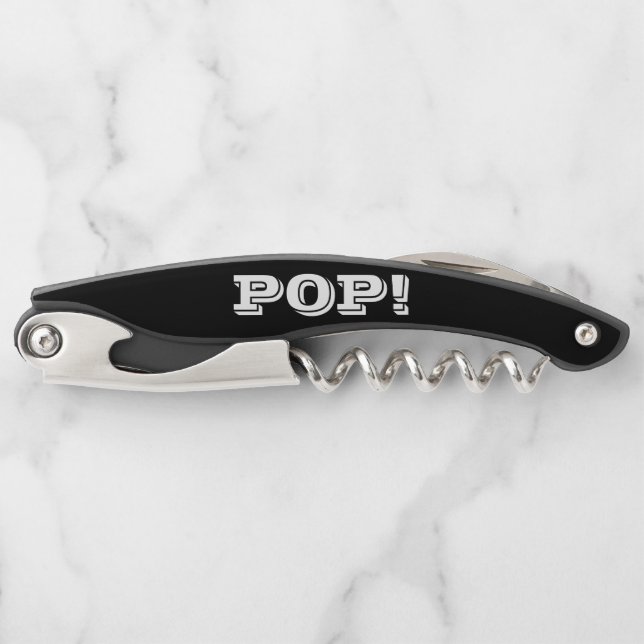TIRE-BOUCHON BOTTLE OPENER ART STYLE DESIGN (Devant)