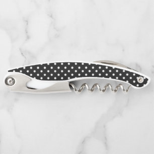 Tire-bouchon Bouteille de bouteille à bouchon Polkadot