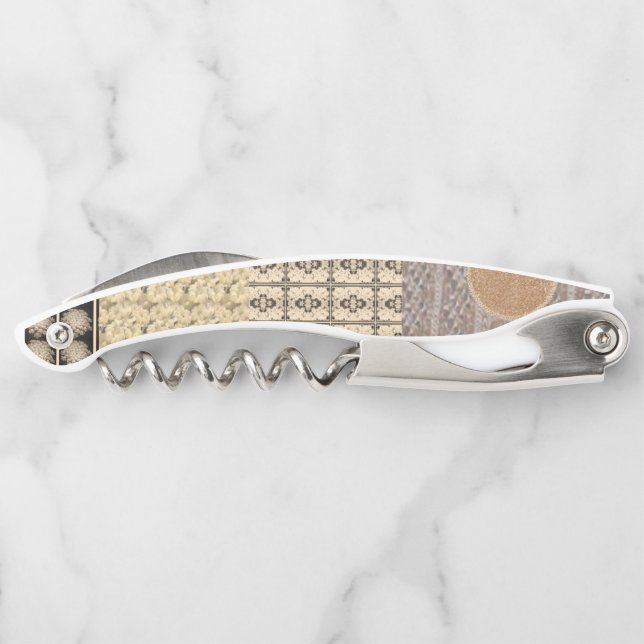 Tire-bouchon Bouteille de bouteille de bouteille ouvrant la Ter (Dos)