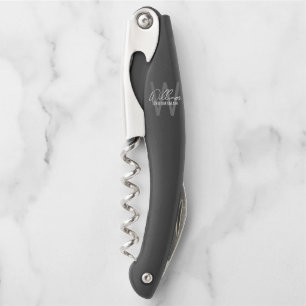 Tire-bouchon Cadeau Personnalisé Moderne de Garçon d'Honneur av