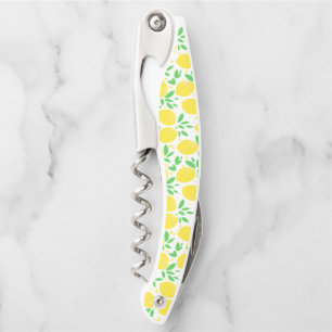 Tire-bouchon Citrons jaunes frais 1