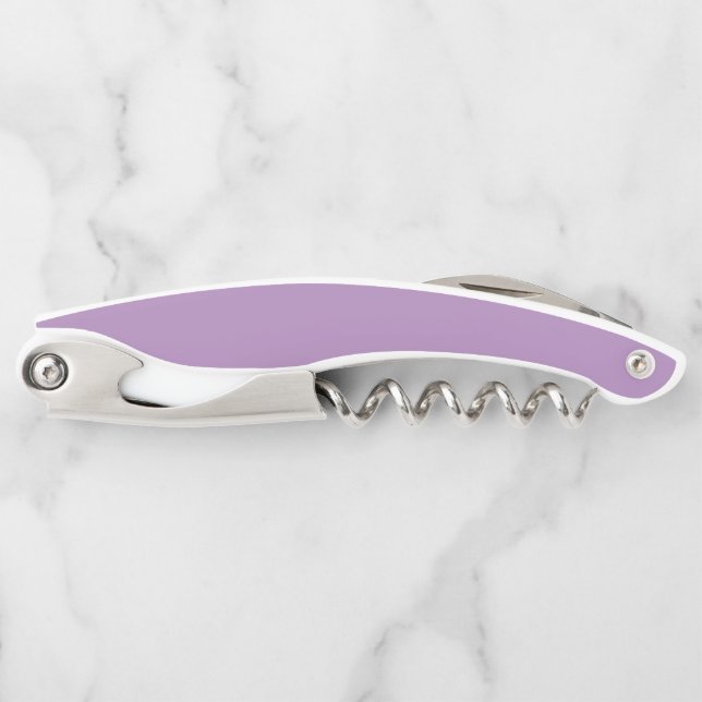 Tire-bouchon Couleur claire pastel violet violet africain (Devant)