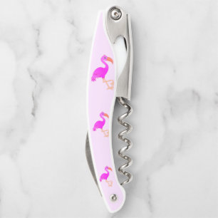Tire-bouchon De mignons Flamants roses - Joyeux