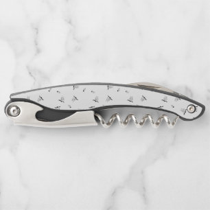 Tire-bouchon Dot, vis à vis Nickelt Gris